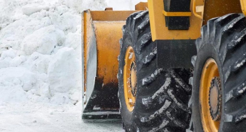 Winter Services winterdienst in Oost-Vlaanderen met gigantische zoutopslag en sneeuwruiming