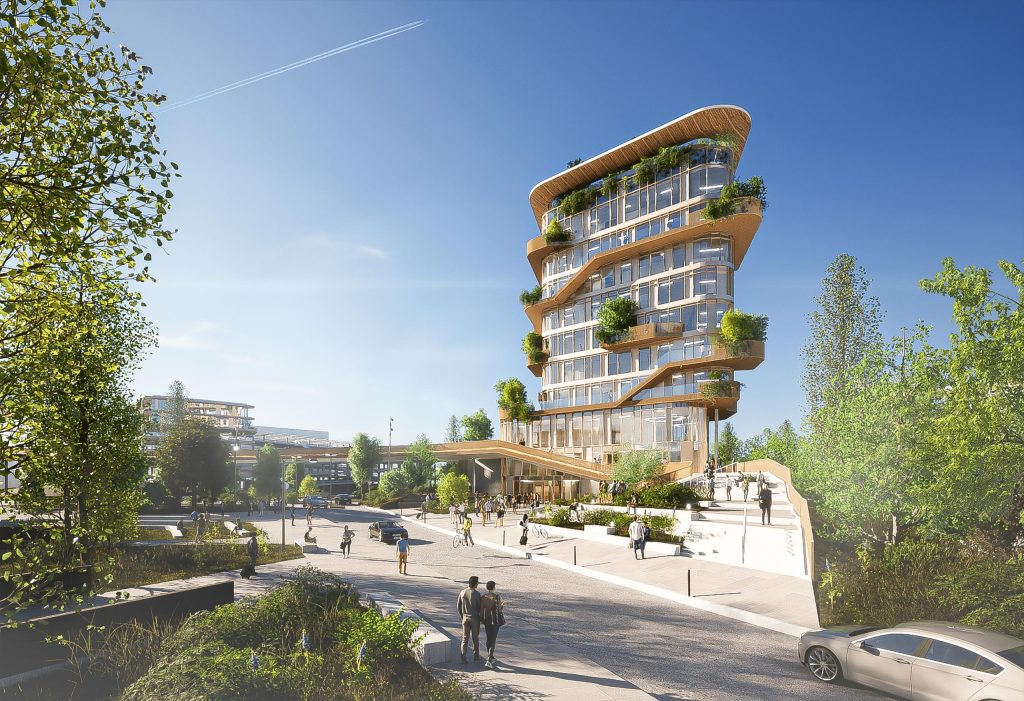 Architect in Hasselt werkt aan architectuurschets voor residentieel bouwproject met aandacht voor detail en duurzaamheid
